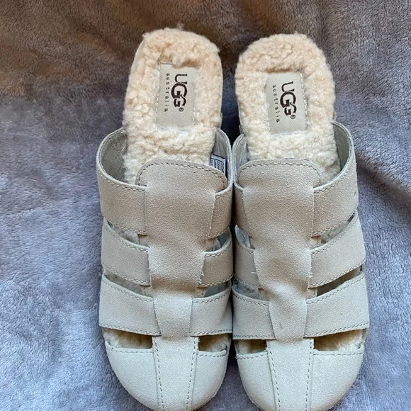 UGG wooden platforms. Sandal - Picture 2 of 12